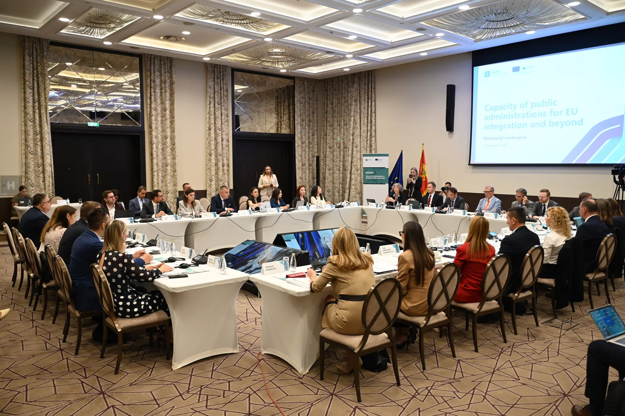 Photo gallery from the EC-SIGMA high-level conference Capacity of public administrations for EU integration and beyond