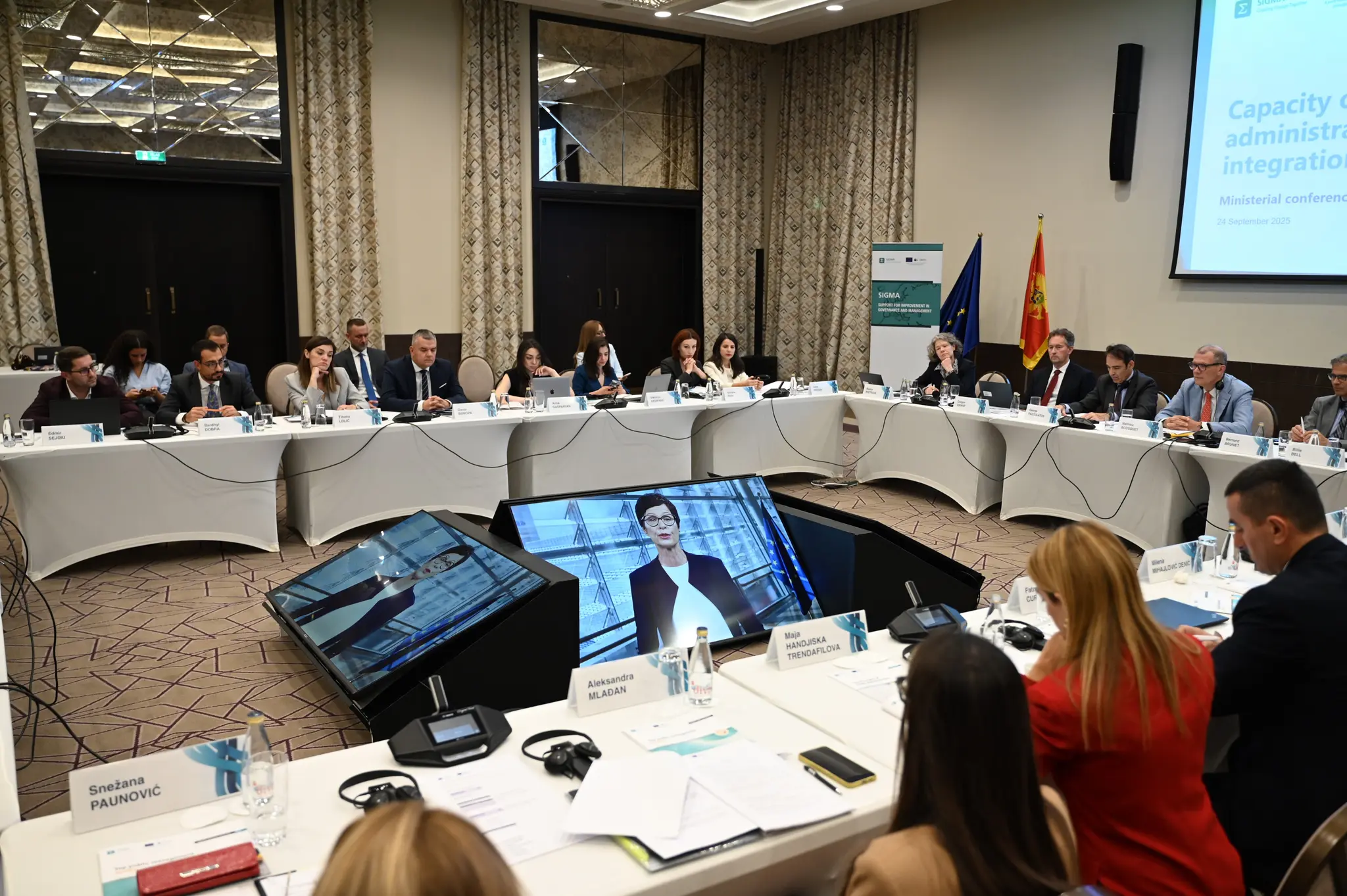 Photo gallery from the EC-SIGMA high-level conference Capacity of public administrations for EU integration and beyond