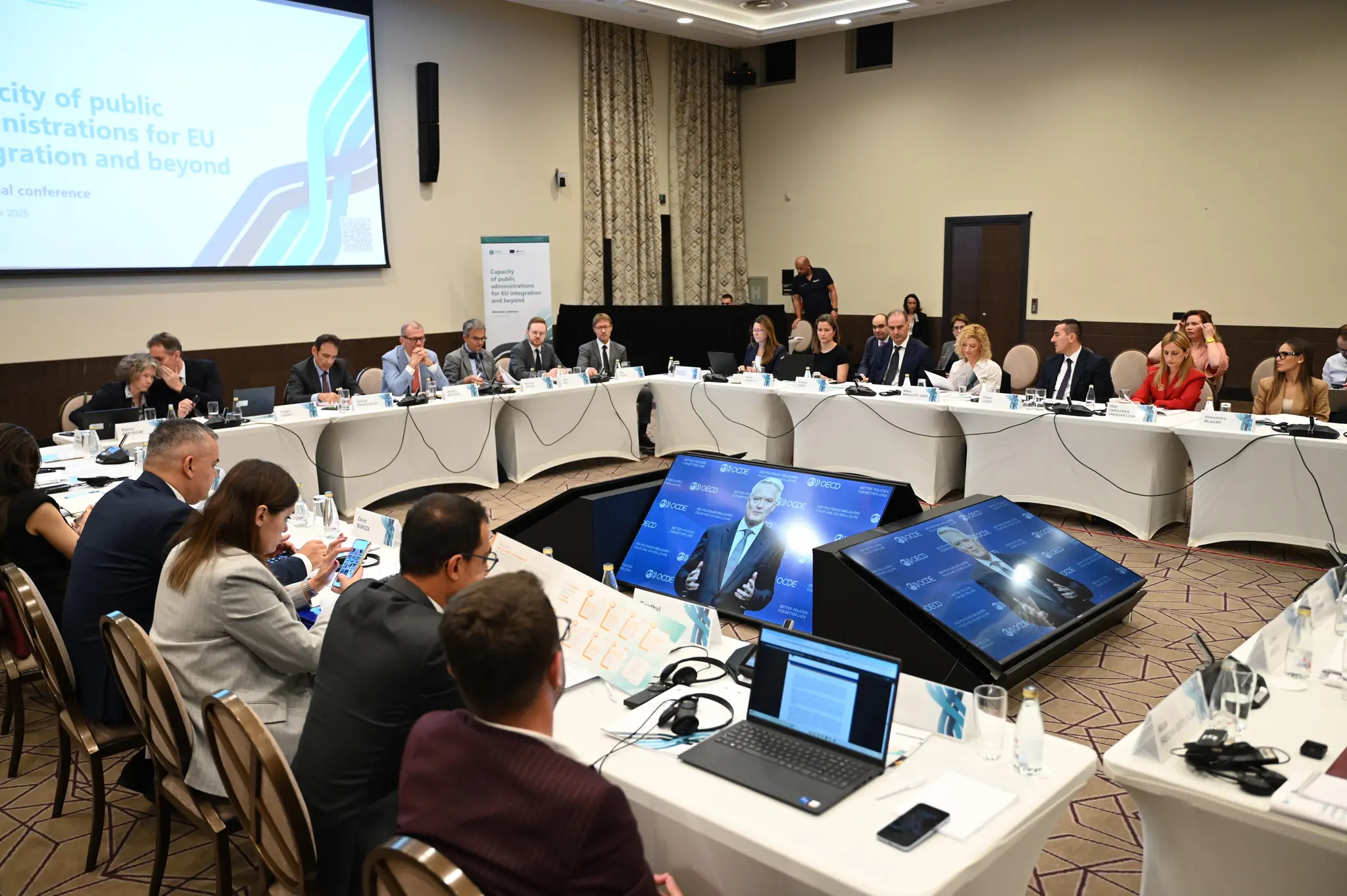 Photo gallery from the EC-SIGMA high-level conference Capacity of public administrations for EU integration and beyond