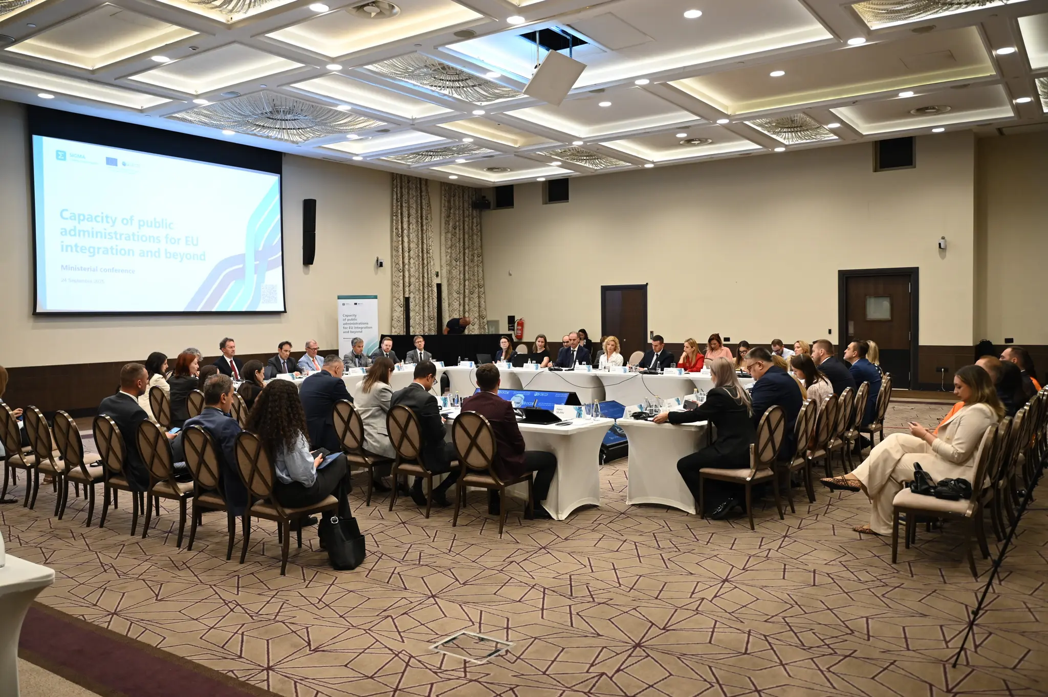 Photo gallery from the EC-SIGMA high-level conference Capacity of public administrations for EU integration and beyond