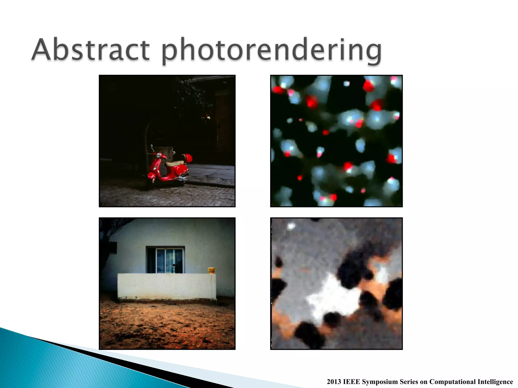 2013 IEEE Symposium Series on Computational Intelligence
 