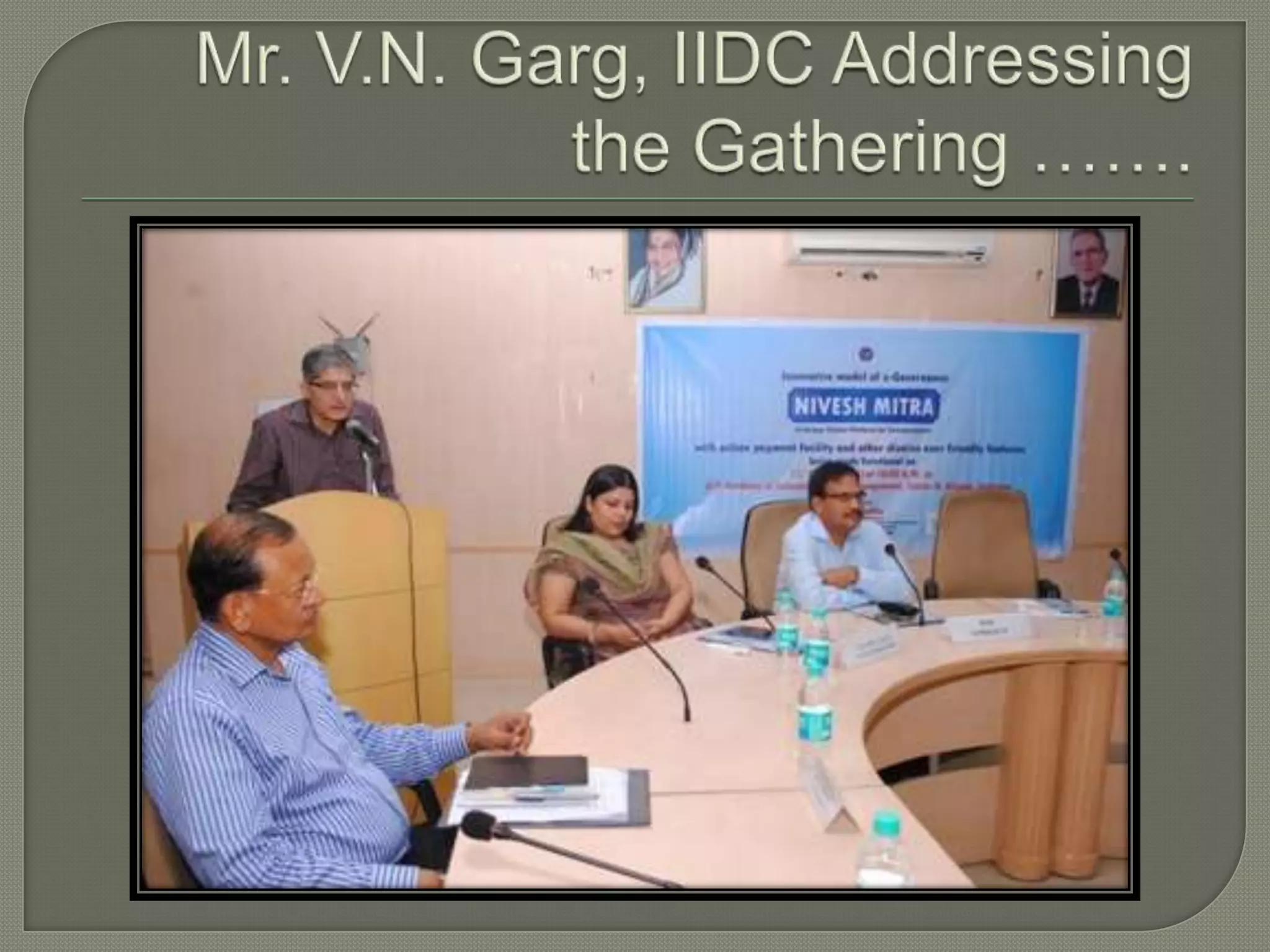 Industrial Promotion through Online Portal in Uttar Pradesh- Nivesh Mitra launching