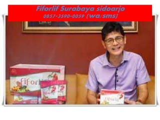 Fiforlif Surabaya sidoarjo
0857-3590-0059 (wa/sms)
 