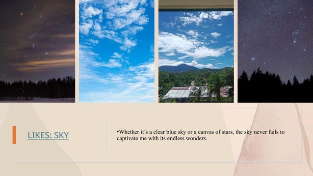 Photo album (likes dislikes). pptx example | PPT