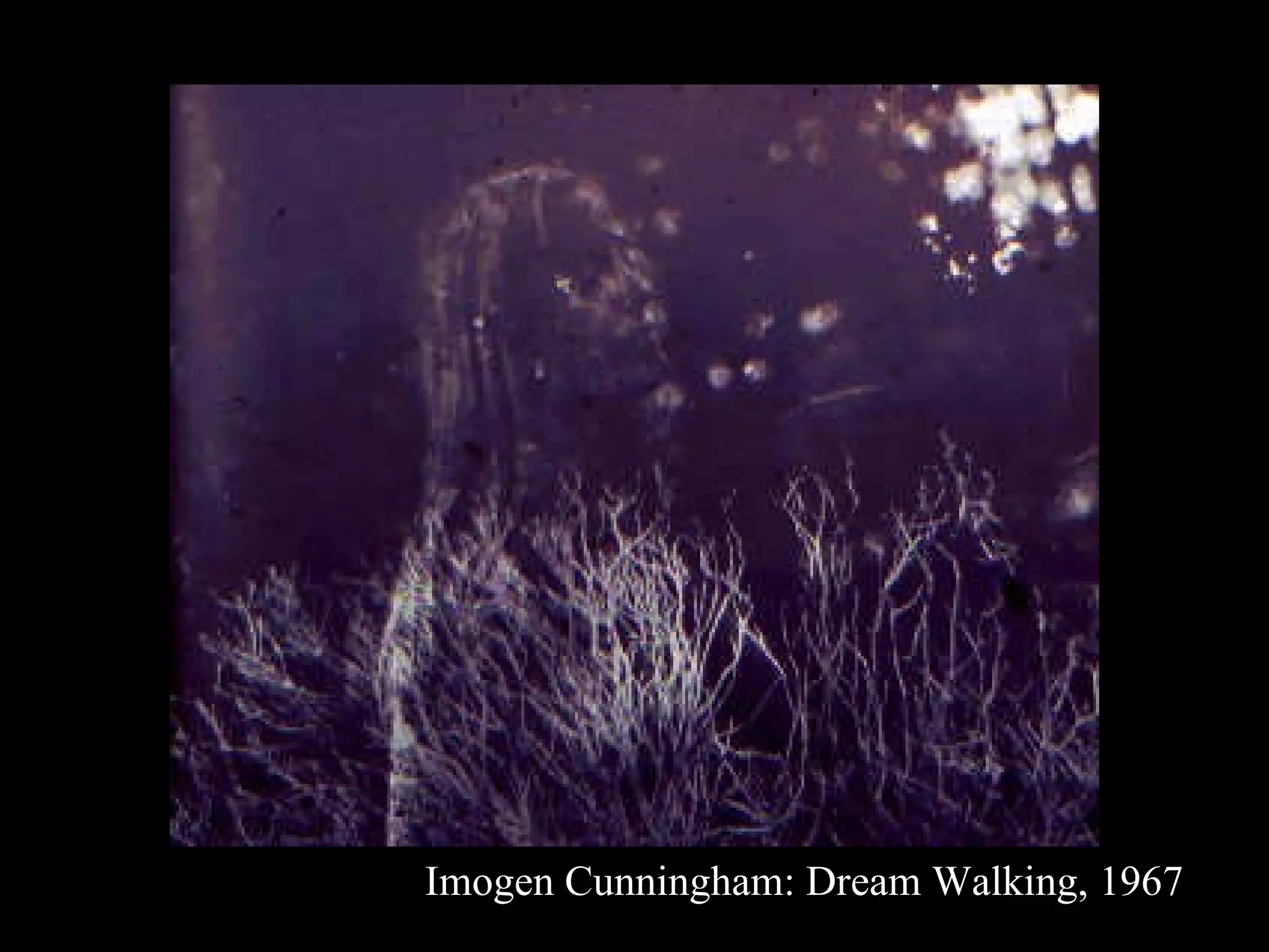 Imogen Cunningham: Dream Walking, 1967 