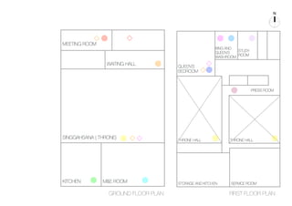  
GROUND FLOOR PLAN FIRST FLOOR PLAN
 