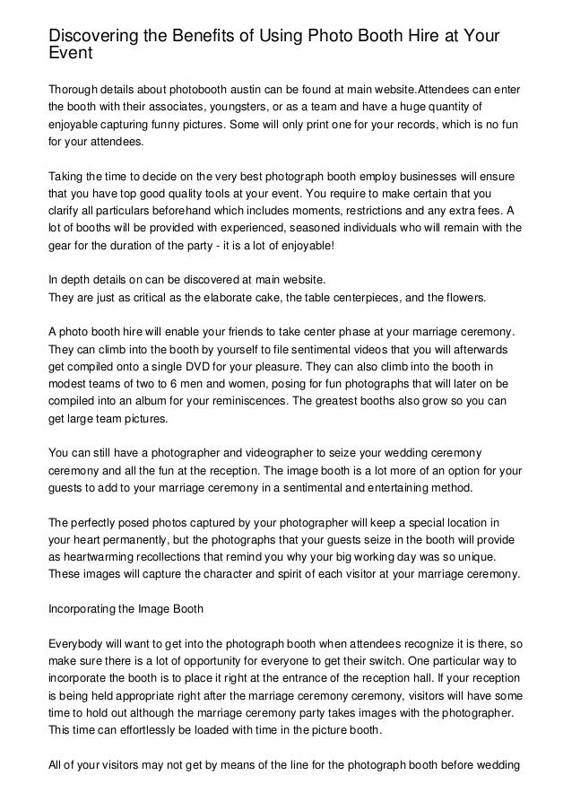 Proposal Argument Essay Discovering The Benefits Of Using Photo Booth Hire At Youreventthorough Details About Photobooth Austin Can Be English Essays Examples also Healthy Food Essay Discovering The Benefits Of Using Photo Booth Hire At Your Event Photosynthesis Essay