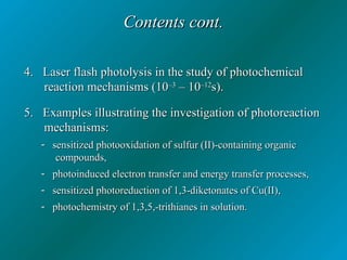 Photochemistry Examples PHOTOCHE.5.ppt.photochemistry . important | PPT