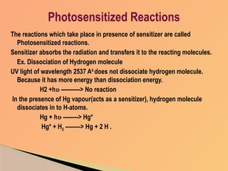 Photo chemistry Power Point Presentation | PPTX