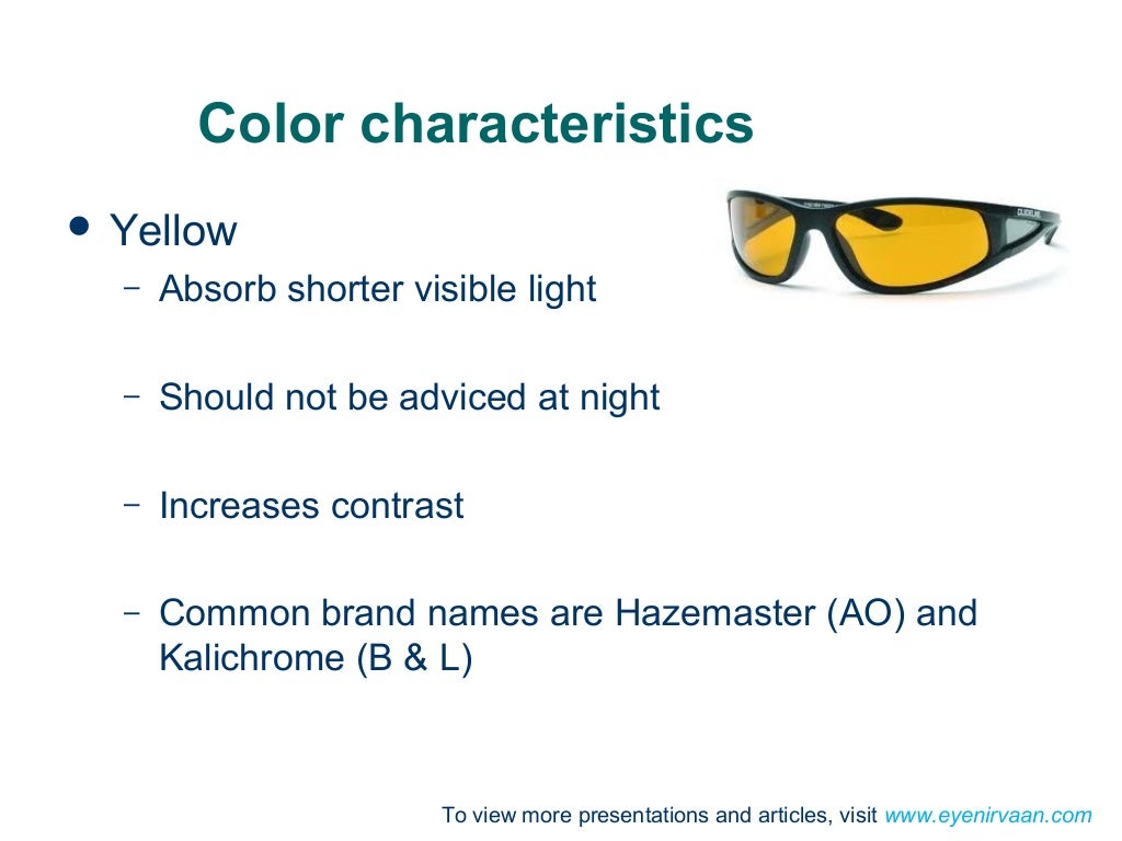 Photochromatic lenses and tints