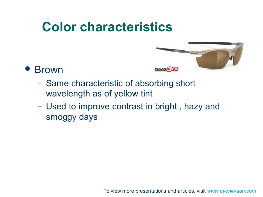 Photochromatic lenses and tints