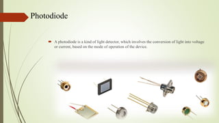 Photodiodes | PPTX