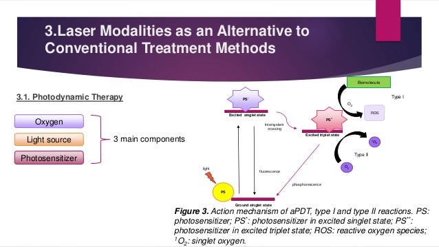 Photodynamic therapy, photothermal therapy, photoablation