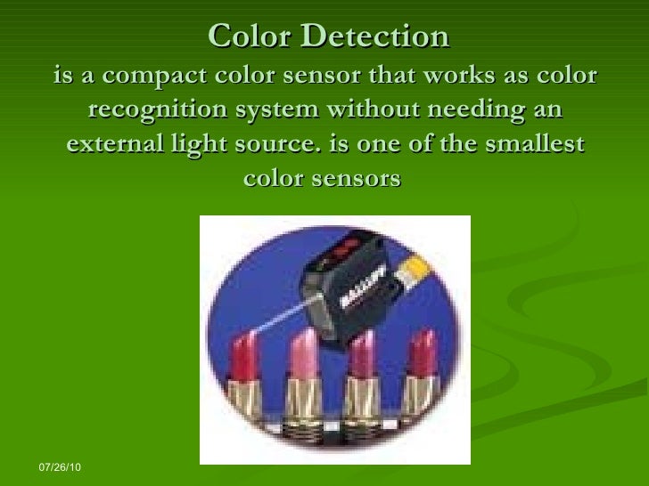 Photoelectric Sensors With Applications