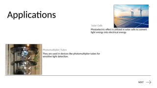 A basic explanation of Photoelectric Effect | PPTX
