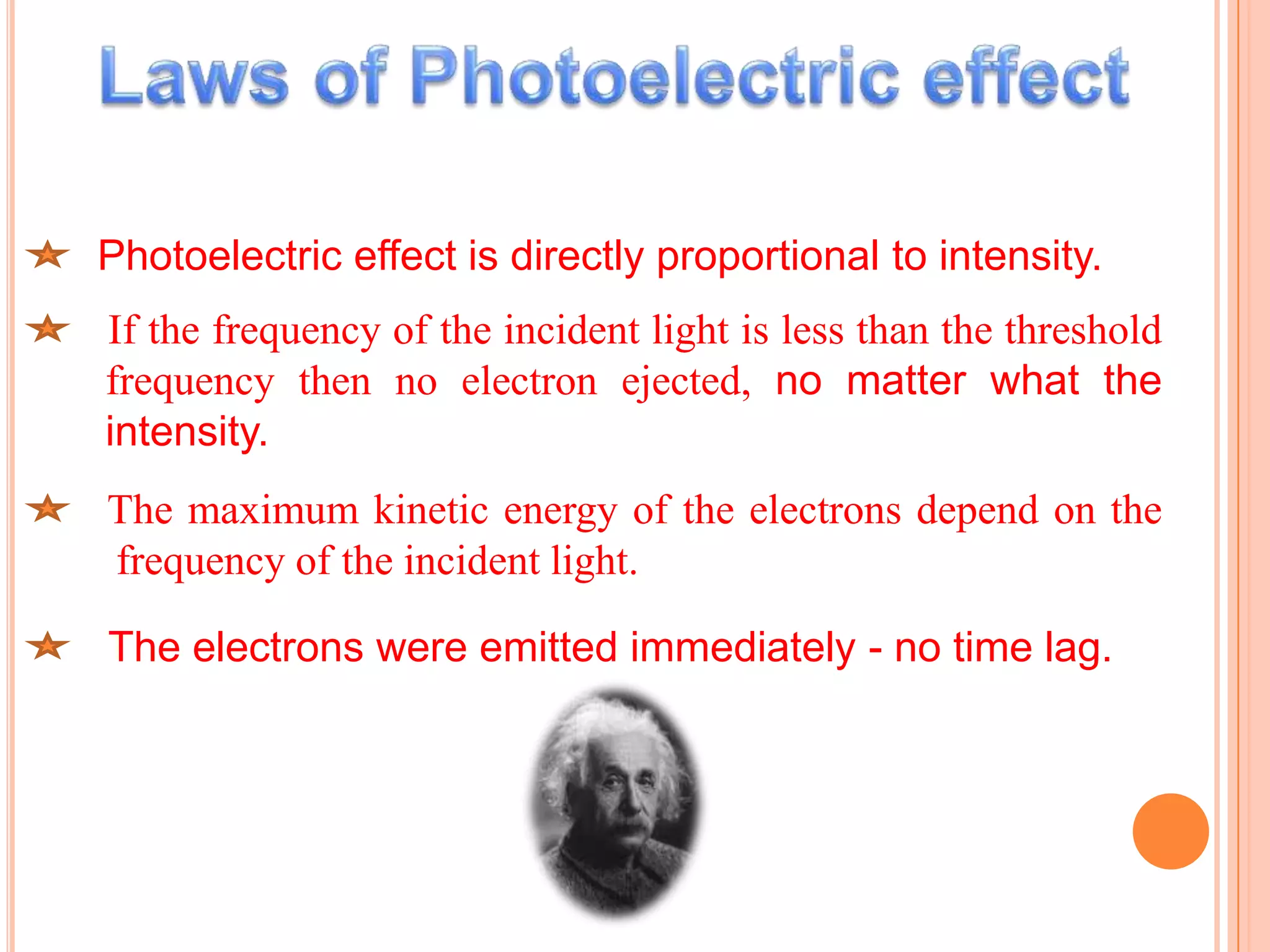 Photo electric effect | PPT