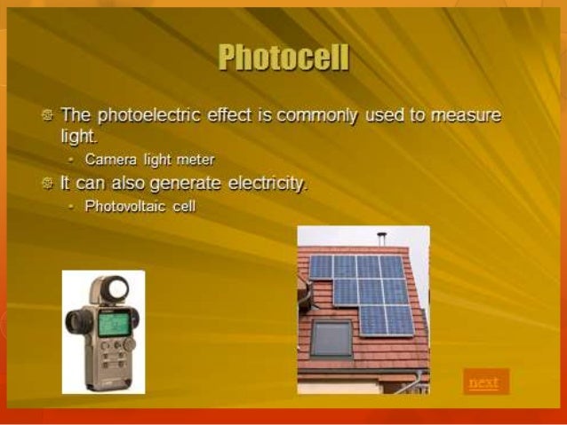 Photoelectric effect ppt
