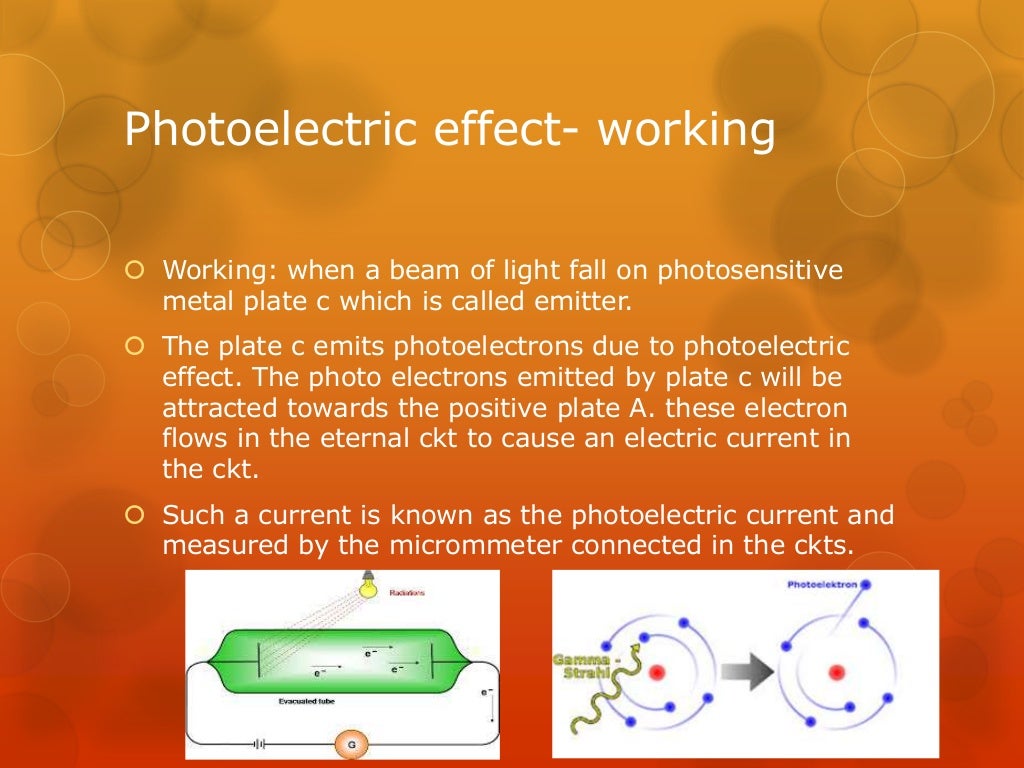 Photoelectric effect ppt