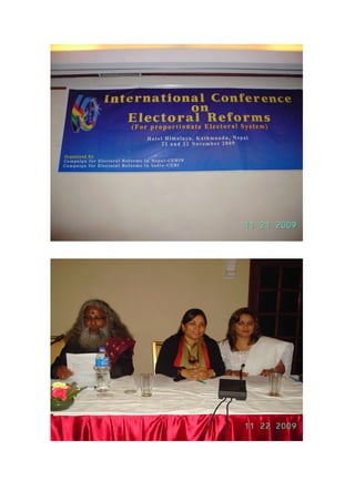 2nd International Conference on Electoral Reforms in Nepal