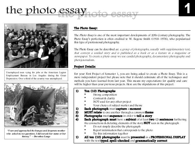 descriptive essay about photography