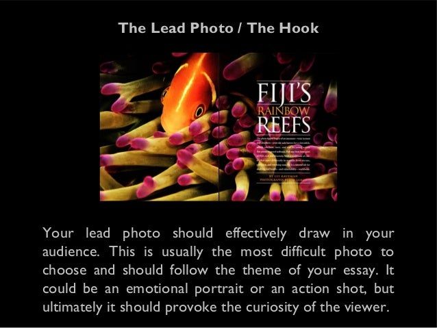 Photo essay assignment