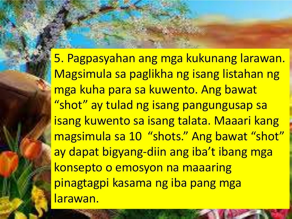 Photo essay examples picture