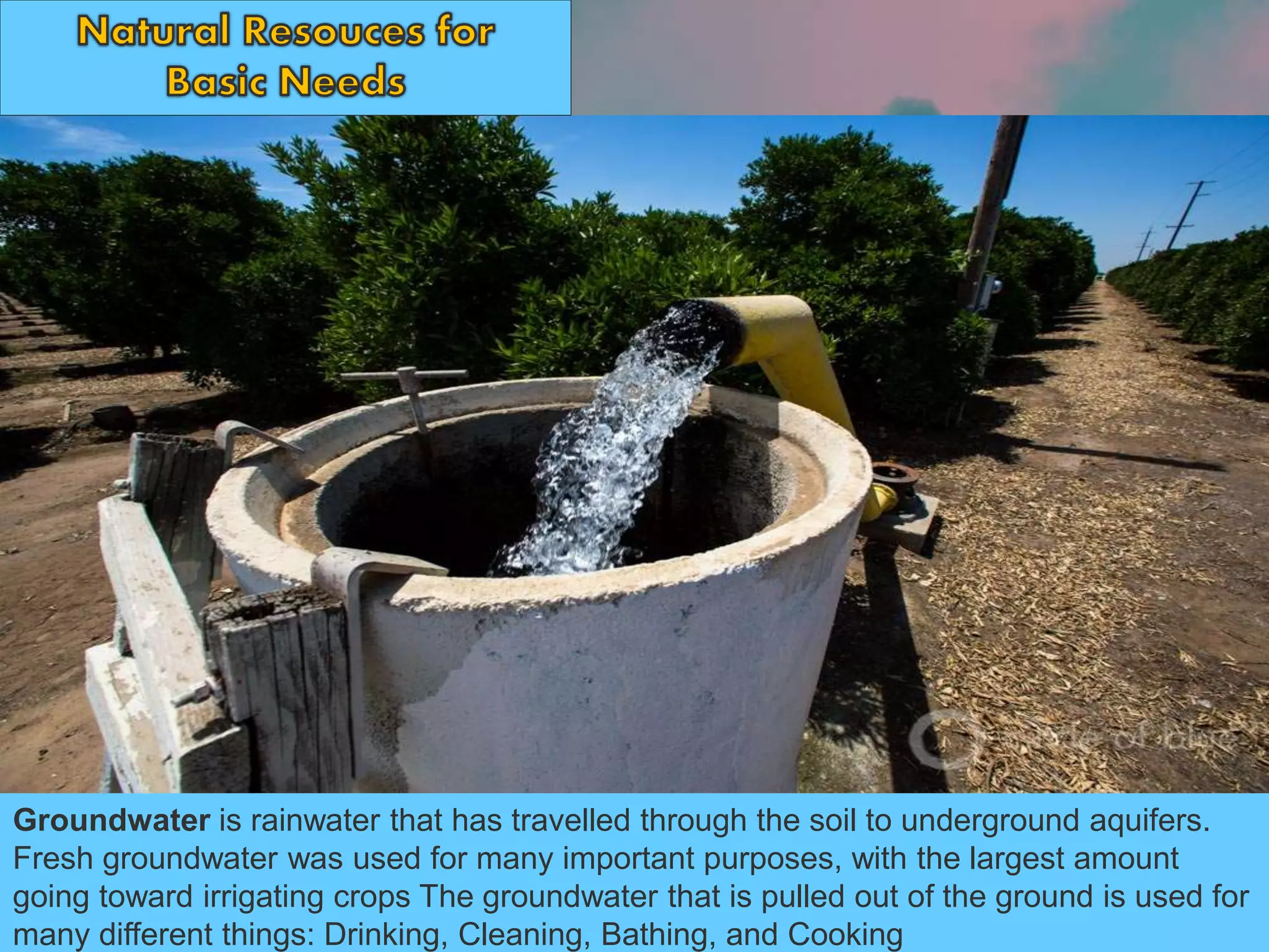 EARTH'S NATURAL RESOURCES | PPTX