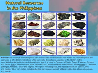 EARTH'S NATURAL RESOURCES | PPT