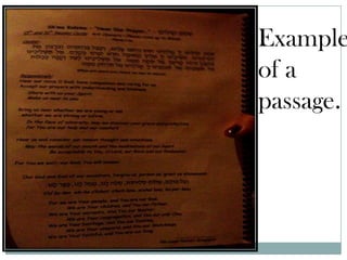 Example
of a
passage.
 