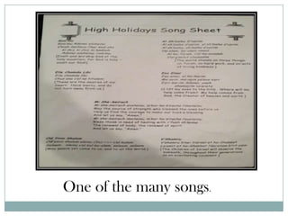 One of the many songs.
 