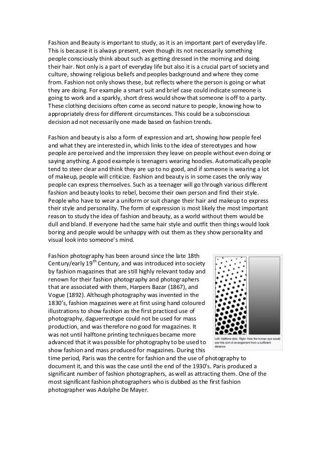 Essay beauty