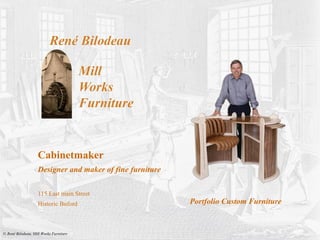 Cabinetmaker Designer and maker of fine furniture 115 East main Street Historic Buford Portfolio Custom Furniture 