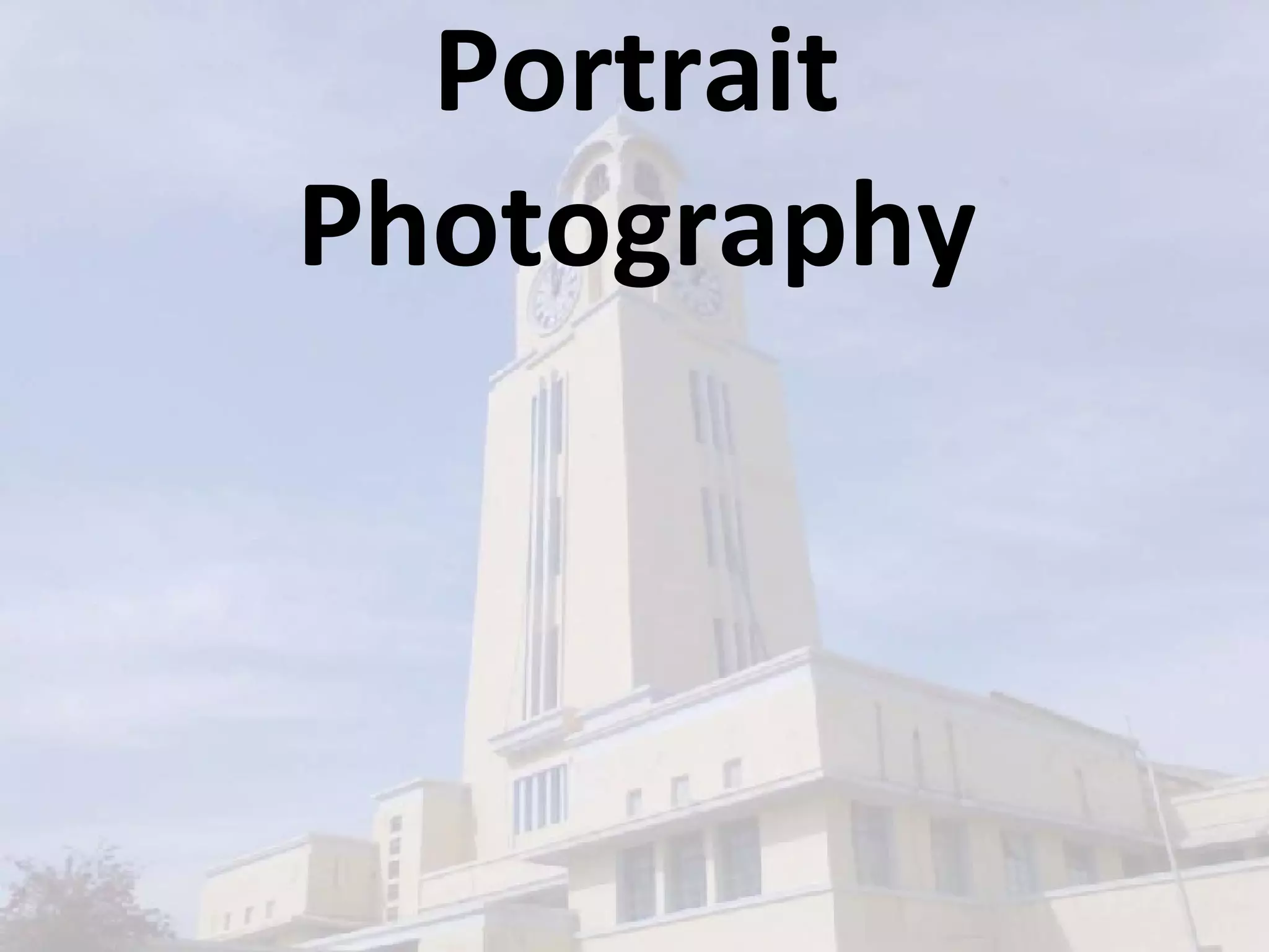 Portrait Photography 