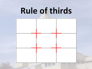 Rule of thirds 