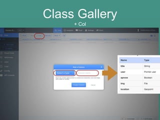 Class Gallery
+ Col
 