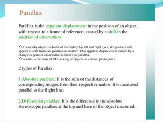PHOTOGRAMMETIC SURVEYING 