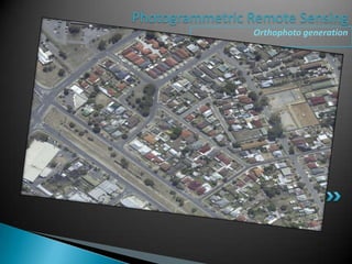Photogrammetric Remote Sensing Orthophoto generation 