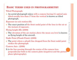photogrammetry modern method of surveying | PDF