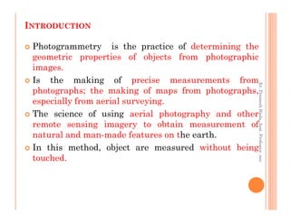 photogrammetry modern method of surveying | PDF