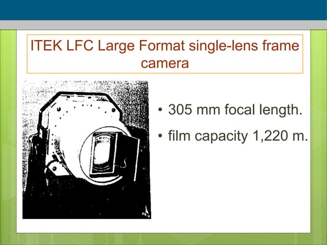 Types of aerial cameras - photogrammetry | PPT | Photography | Arts and ...