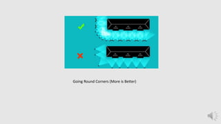 Going Round Corners (More is Better)
 