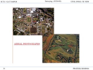 R.T.U / G.I.T JAIPUR Surveying (3CE4-05) CIVIL ENGG./ III SEM
PRATEEK SHARMA
31
 