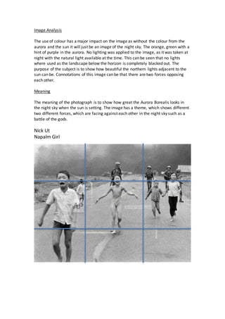 Photographer image analysis | DOCX