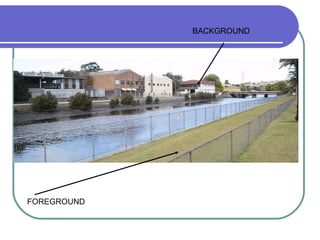 FOREGROUND BACKGROUND 