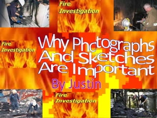Photographs and sketches