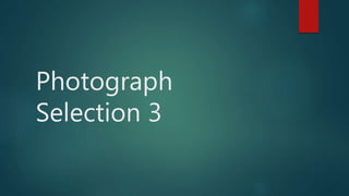 Photograph
Selection 3
 