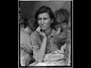 Photographs of the Great Depression