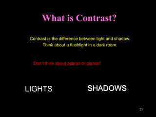 Contrast Light Explained photography in details for beginners.ppt
