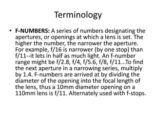Photography 101 basics | PPTX