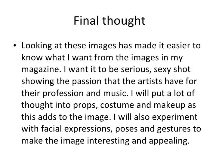 Photography analysis